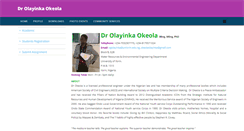 Desktop Screenshot of olayinkaokeola.com